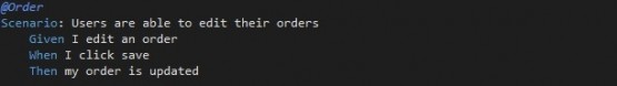 Users Are able to edit their orders